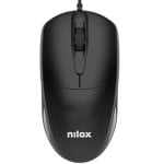 MOUSE USB CABLATO, NERO - NILOX