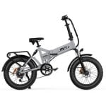 PVY Z20 Plus 1000 Elektrofahrrad mit 20-Zoll-Rädern, 250 W, 48 V, 16,5 Ah, Grau