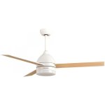 Ventoinha de Teto com Luz Grunkel SKYECO-52 25W 132cm 6 Velocidades Comando Temporizador