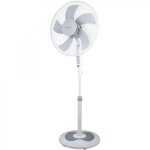 Ventoinha de Pé Grunkel FAN-165R 50W 40cm 3 Velocidades Temporizador Silenciosa Altura Regulável