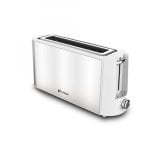Grunkel TS-MAXISTEEL Tostador de Ranura Extra Ancha 1000W Blanco Grunkel TS-MAXISTEEL Tostador de Ranura Extra Ancha 1000W Blanco
