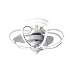 Ventoinha de Teto Bel Air Home Kai 120W LED 60cm Branco Comando