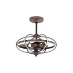 Lumit Imbat Ventilador de Techo con Luz y Mando a Distancia 152W 65cm 3 Aspas