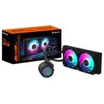 Gigabyte AORUS WATERFORCE II 240 RGB Kit de Refrigeração Líquida 240mm Preto Gigabyte AORUS WATERFORCE II 240 RGB Kit de Refrigeração Líquida 240mm Preto