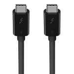 Belkin F2cd084bt0.8mbk Cavo Thunderbolt 3 da USB-C a USB-C 0,8 m Nero