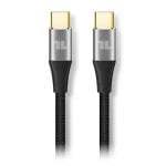 1Life USB-C-Kabel, 100 W, PD, 10 Gbit/s, 4K, 1,5 m, Schwarz 1Life USB-C-Kabel, 100 W, PD, 10 Gbit/s, 4K, 1,5 m, Schwarz