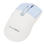 Owlotech M95 Ratón Wireless OLED Display 2.4GHz/Bluetooth 12000DPI Blanco