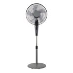 Standventilator IluminaShop 55W 5x2 Flügel 3 Stufen Fernbedienung Timer