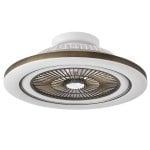 Deckenventilator mit LED-Licht IluminaShop 72W 5 Flügel 6 Stufen Fernbedienung Winterbetrieb