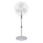 Ventoinha de Pé IluminaShop 40W 3 Velocidades Cabeça Orientável Base Pesada