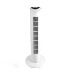 Ventilateur Colonne IluminaShop 50W 3 Vitesses Télécommande Minuterie Blanc