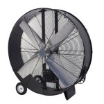 Iluminashop Ventilador Industrial de Suelo 1000W Negro