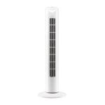 Ventilateur Colonne IluminaShop 50W 3 Vitesses 80cm Blanc Modes Naturel/Nuit