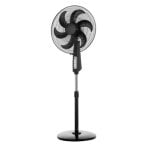 Iluminashop Ventilador de Pie 85W Negro