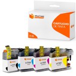 Pccom Essential Brother Lc123/lc121 Cartucho Tinta Compatible Negro/cian/magenta/amarillo Pack 4