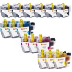 Pccom Essential Brother Lc3219xl Cartucho Tinta Compatible Negro/cian/magenta/amarillo Pack 15