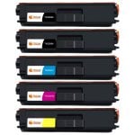 Pccom Essential Brother Tn320/tn325/tn321/tn326/tn329 Tóner Compatible Negro/cian/magenta/amarillo Pack 5