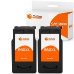 Pccom Essential Canon Pg560xl Cartucho Tinta Compatible Negro Pack 2 Pccom Essential Canon Pg560xl Cartucho Tinta Compatible Negro Pack 2