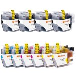 Pccom Essential Brother Lc3219xl Cartucho Tinta Compatible Negro/cian/magenta/amarillo Pack 10