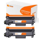 Pccom Essential Brother Tn2510xl Tóner Compatible Negro Pack 2