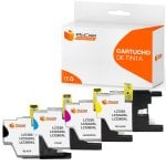 Pccom Essential Brother Lc1240xl/lc1220xl/lc1280xl Cartucho Tinta Compatible Negro/cian/magenta/amarillo Pack 4