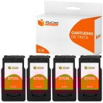 Pccom Essential Canon Pg575xl/cl576xl Cartucho Tinta Compatible Negro Pack 4 Pccom Essential Canon Pg575xl/cl576xl Cartucho Tinta Compatible Negro Pack 4