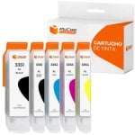 Pccom Essential Epson 33xl Cartucho Tinta Compatible Negro/negro Photo/cian/magenta/amarillo Pack 5