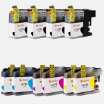 Pccom Essential Brother Lc123/lc121 Cartucho Tinta Compatible Negro/cian/magenta/amarillo Pack 10