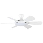 Ventilador de Techo con Luz Orbegozo CP 117105 40W 105cm 6 Velocidades Motor DC Mando Temporizador Función Invierno