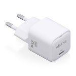 Carregador Aisens GaN 35W USB-C PD3.0 QC4.0 Branco Compacto