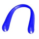 Klack Ventilador Portátil de Cuello de Doble Cabeza Recargable por USB Azul Klack Ventilador Portátil de Cuello de Doble Cabeza Recargable por USB Azul