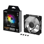 ASUS TUF Gaming TR120 ARGB Fan Single Pack Ventilador Suplementario 120mm Negro ASUS TUF Gaming TR120 ARGB Fan Single Pack Ventilador Suplementario 120mm Negro