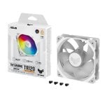 ASUS TUF Gaming TR120 ARGB Reverse Fan Single Pack Ventilador Suplementario 120mm Blanco ASUS TUF Gaming TR120 ARGB Reverse Fan Single Pack Ventilador Suplementario 120mm Blanco