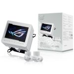 ASUS ROG Ryujin III WB White Edition Bloque de Agua para CPU con Pantalla Full Color LCD 3.5" Blanco