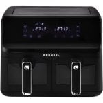 Heißluftfritteuse Grunkel DUALTASTYFRYER 8L 2700W Doppelkorb Digital