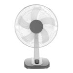Tischventilator IluminaShop 349574 45W 5 Flügel 3 Stufen Oszillierend Weiß/Grau