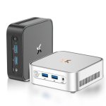 Huidun H80 AMD Ryzen 5 3500U 16GB RAM 512GB ROM Radeon Vega 8 Graphics Mini PC, Plata