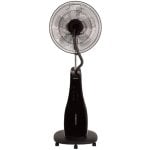 Create Air Mist Ventilador de Pie de Exterior con Nebulizador Oscilante Ultrasilencioso 90W Negro Create Air Mist Ventilador de Pie de Exterior con Nebulizador Oscilante Ultrasilencioso 90W Negro