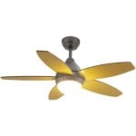 Create Wind Flowood Ventilador de Techo Silencioso 107cm de Diámetro 60W Con Luz Sin Wi-Fi Níquel Create Wind Flowood Ventilador de Techo Silencioso 107cm de Diámetro 60W Con Luz Sin Wi-Fi Níquel
