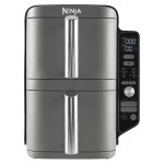Airfryer Ninja SL400EU Double Stack XL Dubbele Mand 9.5L 2470W Grijs