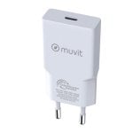 Muvit For Change Slim USB-C PD Wandladegerät 30 W Weiß