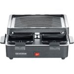 Mini-Raclette-Grill Severin Rg 2370 Schwarz 600 W