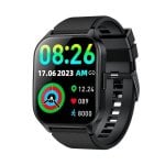 Cool Curved Bluetooth 49mm AMOLED Nero IP67 SpO2 Cardiofrequenzimetro Monitor Sonno