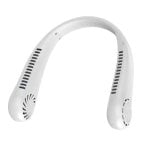 Klack Ventoinha de Pescoço Recarregável USB Ajustável 3 Velocidades 1200mAh Branca