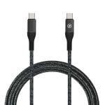 Muvit For Change Cabo USB-C para USB-C 5A/100W 1,2m Preto Muvit For Change Cabo USB-C para USB-C 5A/100W 1,2m Preto