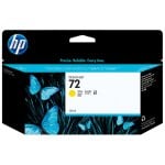 Encre jaune Hp 72