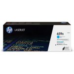 Original HP 659X Cyan Tonerpatrone Hohe Kapazität