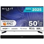 Nilait Luxe NI-50UB8001SE 50" QLED + Harmony Sound bar Barra de Sonido Bluetooth 2.0 30W