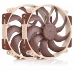 Noctua NF-A14x25r G2 PWM Sx2-PP Pack de 2 Ventiladores Suplementarios 140mm Marrón Noctua NF-A14x25r G2 PWM Sx2-PP Pack de 2 Ventiladores Suplementarios 140mm Marrón