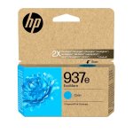 Cartucho de Tinta HP EvoMore 937e Cyan XL Alto Rendemento
